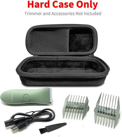 Hard Case Compatible with Meridian Shaver Electric Groin Body Trimmer / Grooming, and Accessories