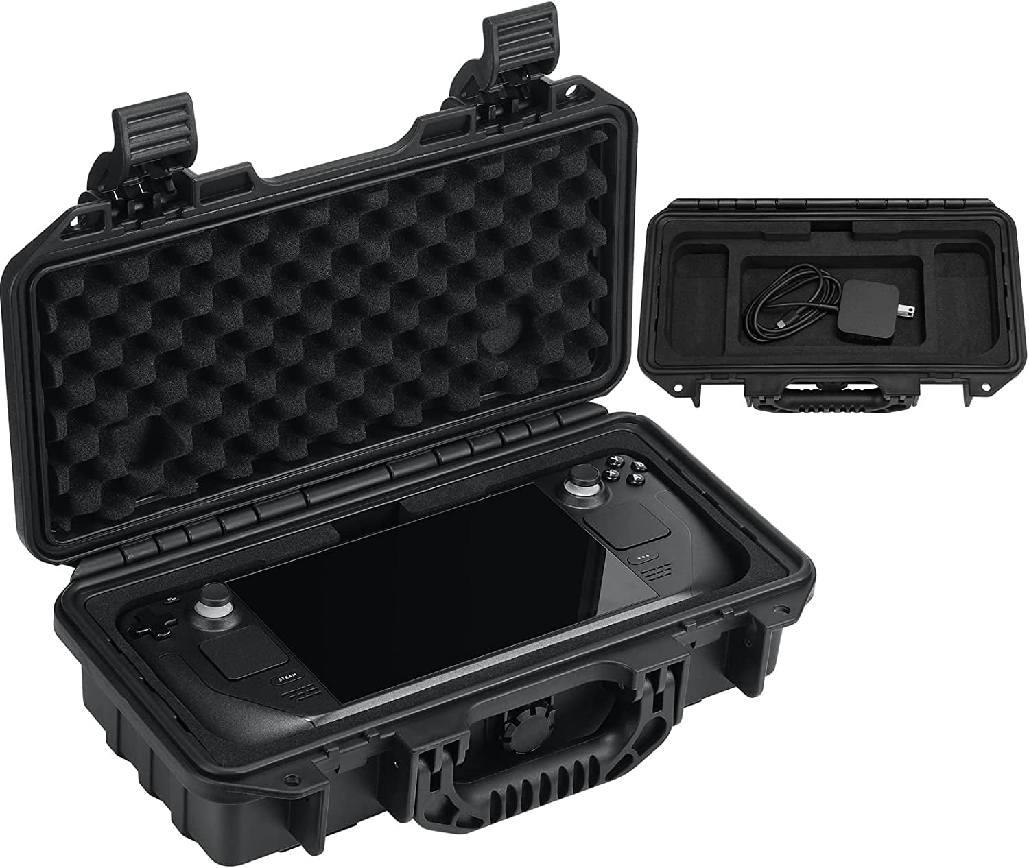 Waterproof Hard Carrying Case Compatible with Valve Steam Deck, Protec –  Comocase