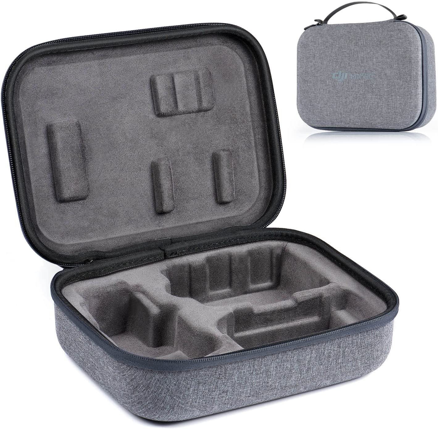 Storage Bag for DJI Mini 2-Newest Mini 2 Drone Case Hard Shell Travel  Carrying case Compatible with DJI Mini 2 Drone and Accessories-Grey.