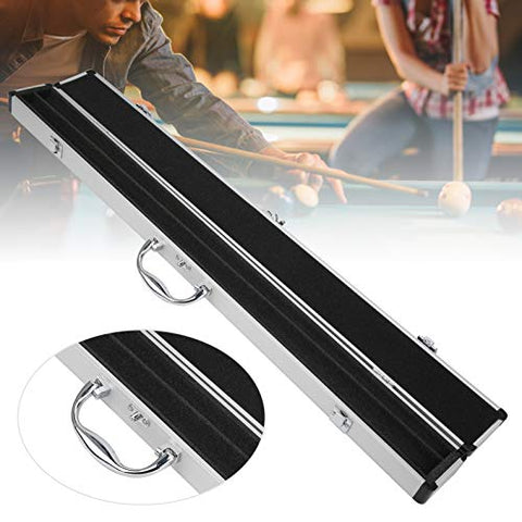 Dilwe Snooker Cue Case, 1/2 Snooker Pool Cue Case Billiard Supplies Suitable for Snooker and American Eight or Nine Ball Billiards Cosmetic Supplies