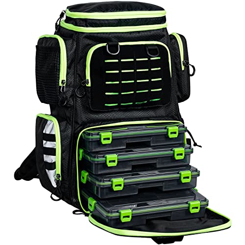 Multi-functional Large Capacity Fishing Backpack Outdoor Travel Camping  Fishing Rod Reel Tackle Bag Shoulder Bag