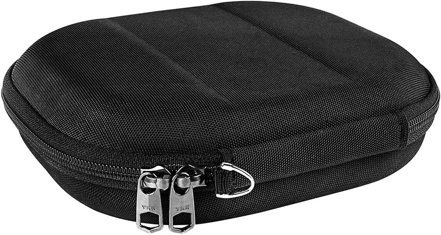 Geekria Shield Headphones Case Compatible with Skullcandy Riff 2, Riff Wireless, Riff, Lowrider Headphones Case, Replacement Hard Shell Travel Carrying Bag with Cable Storage (Black)