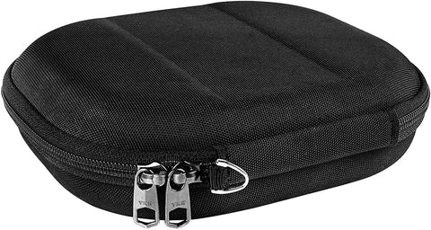 Geekria Shield Headphones Case Compatible with Skullcandy Riff 2, Riff Wireless, Riff, Lowrider Headphones Case, Replacement Hard Shell Travel Carrying Bag with Cable Storage (Black)