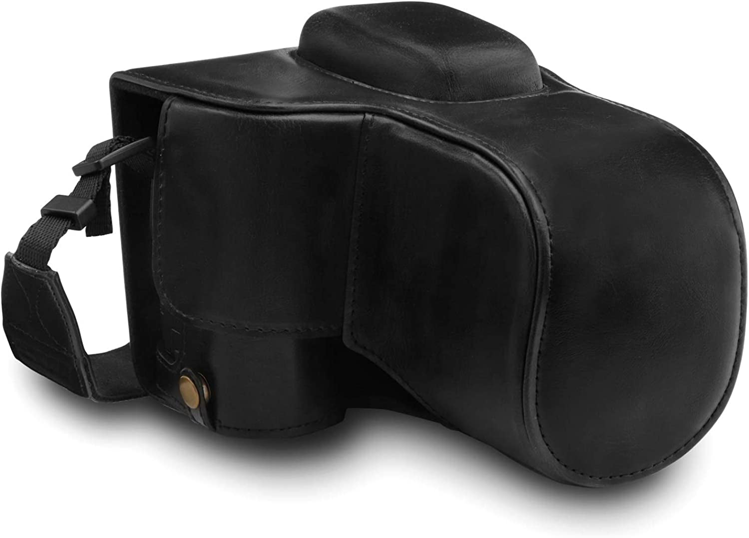 Leather Camera Half Case Compatible with Nikon Coolpix P1000
