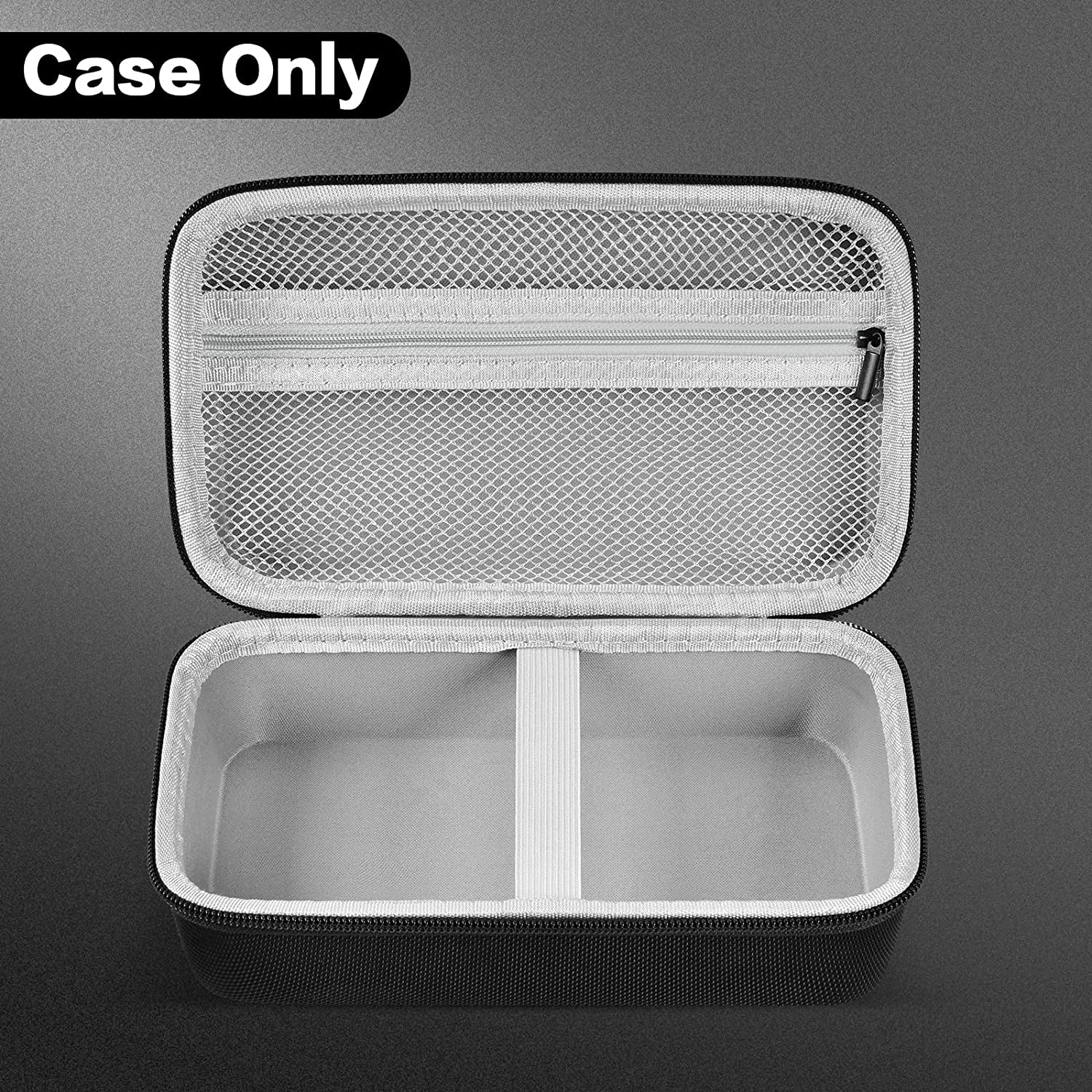 Case Compatible with DYMO Label Maker Labelmanager 160/280/ COLORPOP Portable Label Maker, Hard Travel Carrying Storage Bag Holder with Accessories Mesh Pocket (Box Only)