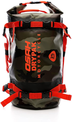 BORLENI Motorcycle Dry Bag Waterproof Motorcycle Luggage Bag Motorcycle Duffel Bag for Skiing Travel Hiking Camping Boating Riding Fishing (Green,40L)