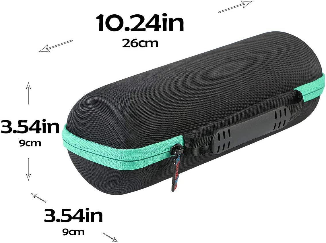 Hard Travel Case Replacement for JBL FLIP5 Flip 5 / Flip 6 Waterproof Portable Bluetooth Speaker (Teal)