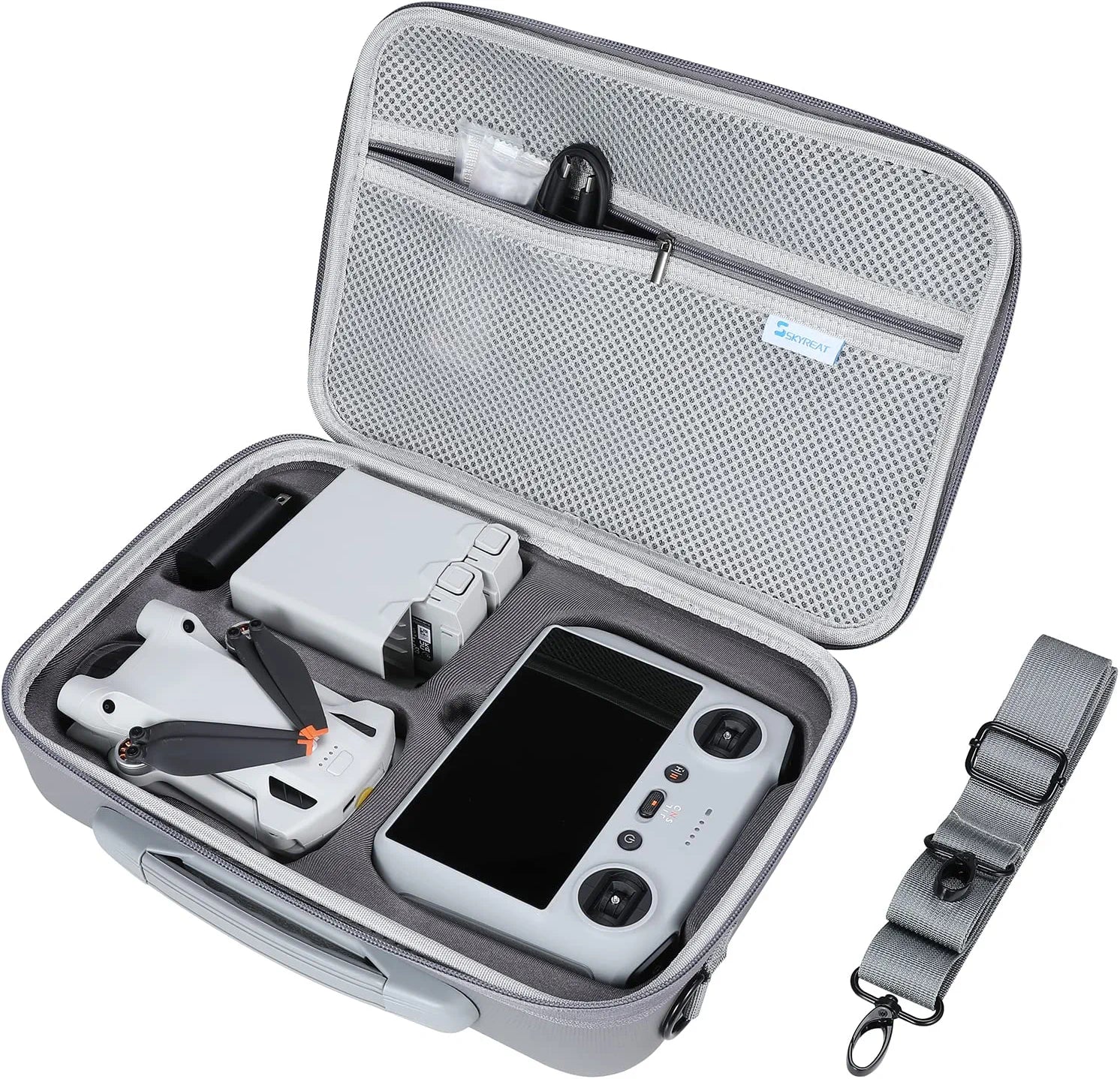 Waterproof Hard Case for DJI Mini 3 Pro, Double Layer Carrying Case for DJI  Mini 3 Pro, DJI Mini 3 Large Capacity Case, Professional DJI Mini 3 Pro