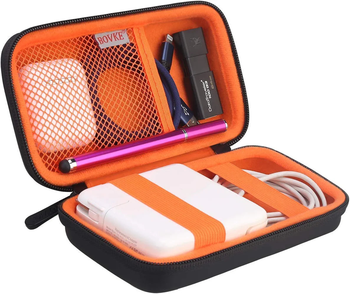 ProCase Hard Travel Tech Organizer Case Bag for Electronics Accessories Charger Cord