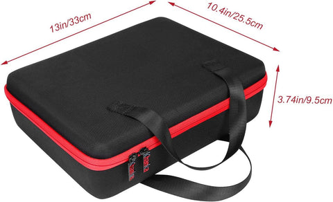 Carrying Case Replacement for Milwaukee M12 M18 18V Battery and Charger - Holds 12V M18 18V 2.0/3.0/4.0/5.0/6.0/6.5/8/9.0/12.0-Ah Battery, Charger