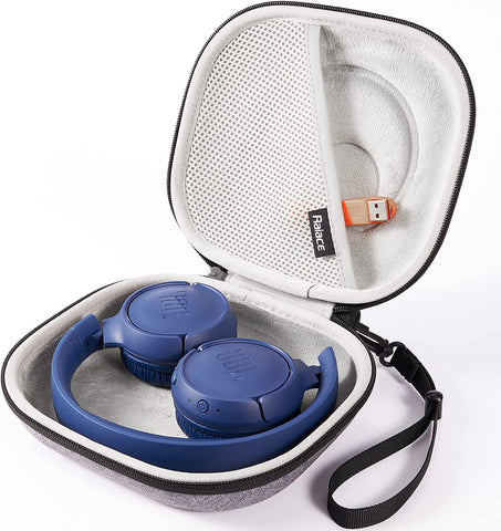 RAIACE Hard Storage Case Compatible with JBL Tune 510BT On-Ear Headphones (Case Only)-Orange