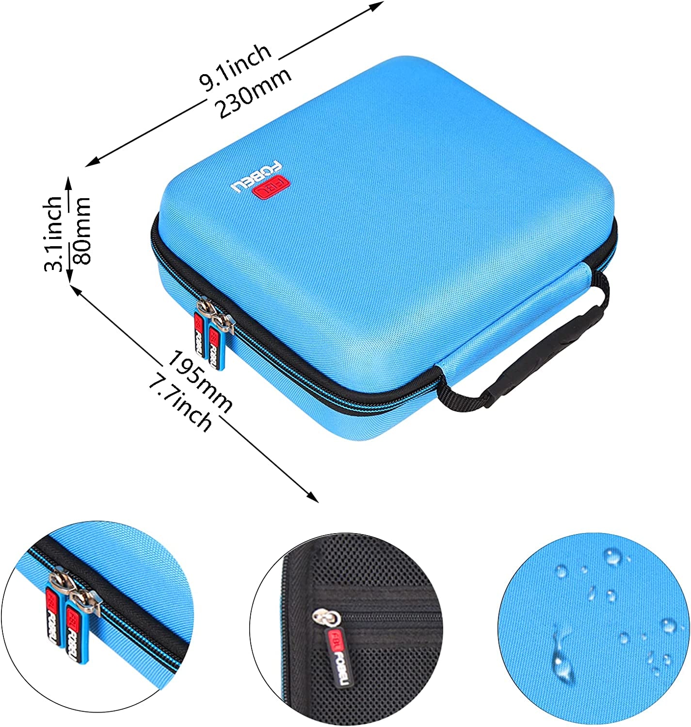 EVA Hard Carrying Case Compatible with DEERC D20 Mini Drone for Kids with 720P HD FPV