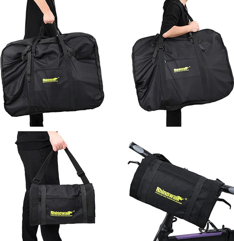 HUNTVP Folding Bike Travel Bag | Bicycle Folding Carry Bag Pouch