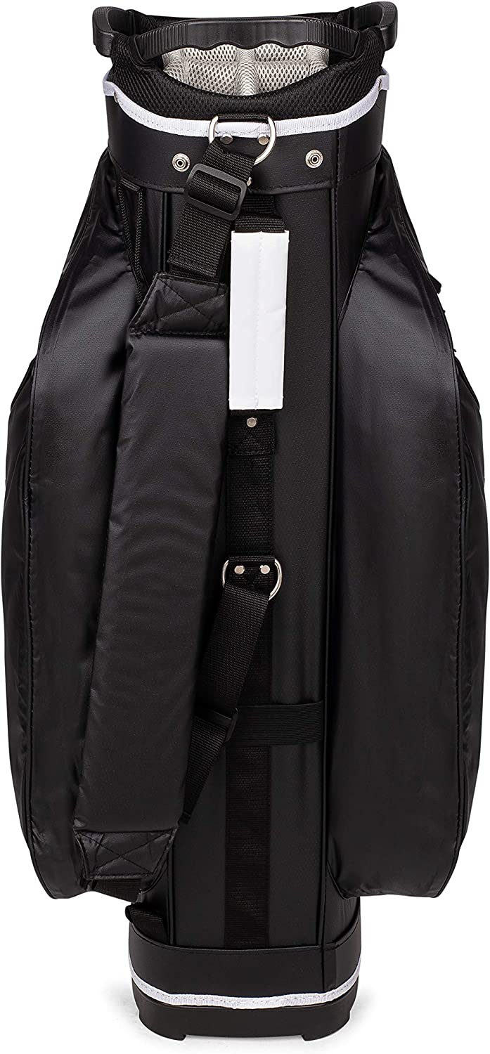 Founders Club Waterproof Golf Cart Bag Ultra Dry, Light Weight 14 Way Full Length Divider Plus External Putter Tube