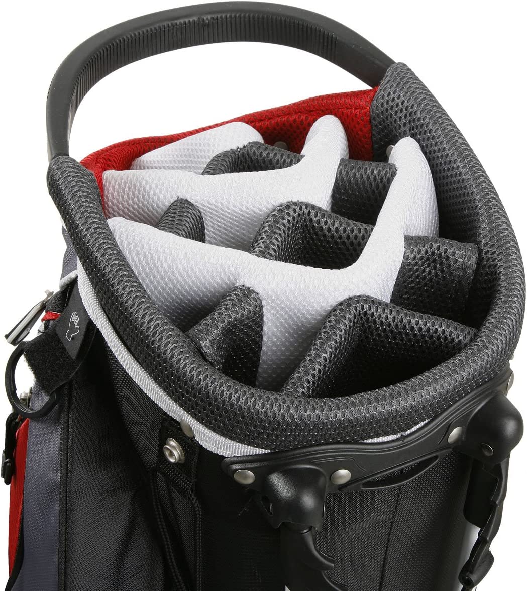 Powerbilt TPS Dunes 14-Way Black/Charcoal Golf Stand Bag