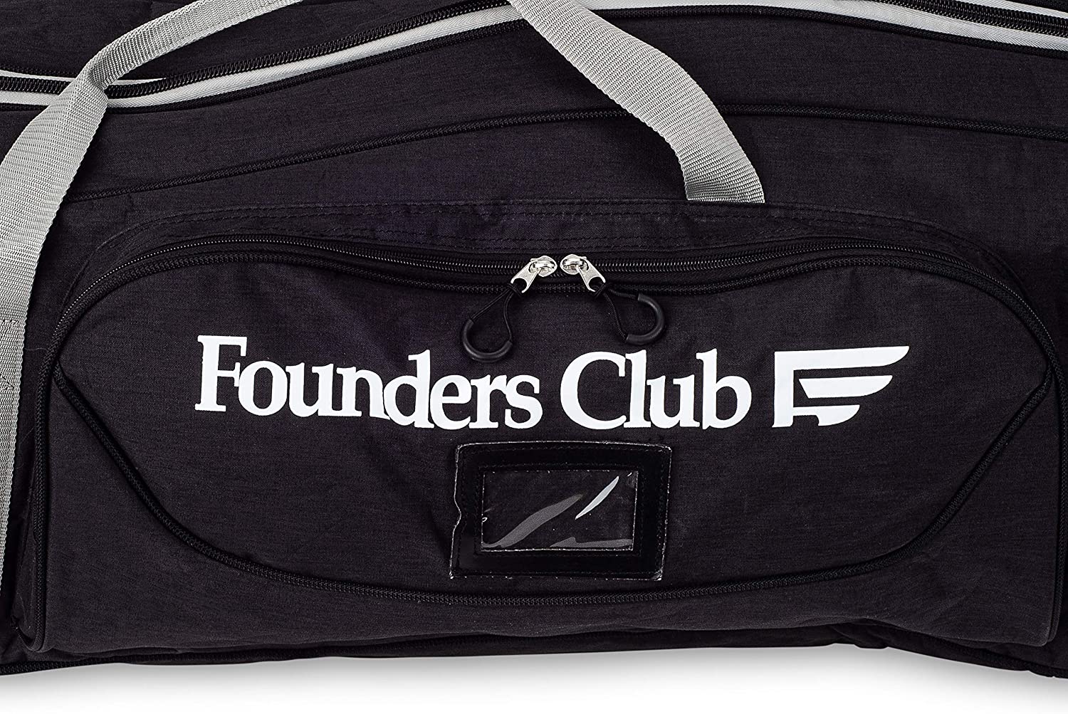Founders Club Golf Travel Cover Luggage for Golf Clubs with ABS Hard Shell Top Travel Bag