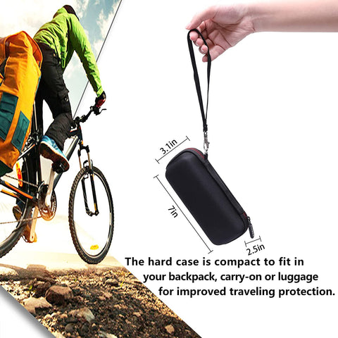 Travel Protective Carrying EVA Hard Case for Meridian Ball Trimmer | Men Body Hair Trimmer Storage Bag