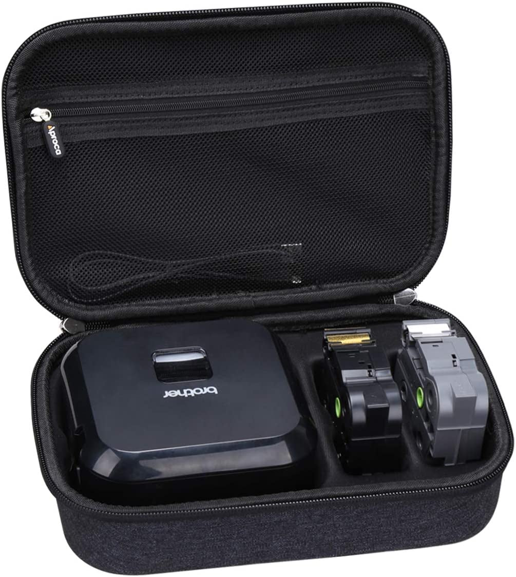 Hard Storage Carry Travel Case for Brother P-Touch Cube plus PT-P710BT Versatile Label Maker