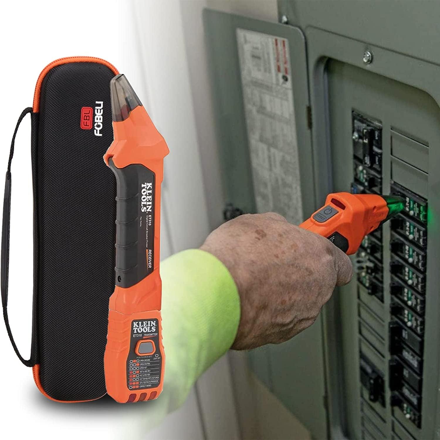 Hard Carrying Case for Klein Tools ET310 AC Circuit Breaker Finder Outlet Tester