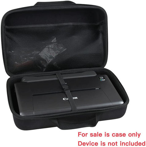 Hard Travel Case for Canon PIXMA TR150 / Ip110 Wireless Mobile Printer (Case for Canon TR150 / Ip110 + Battery)