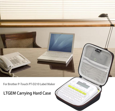 Hard Carrying Case for Brother P-Touch PTD210 Label Maker （Not Fit the Charger）