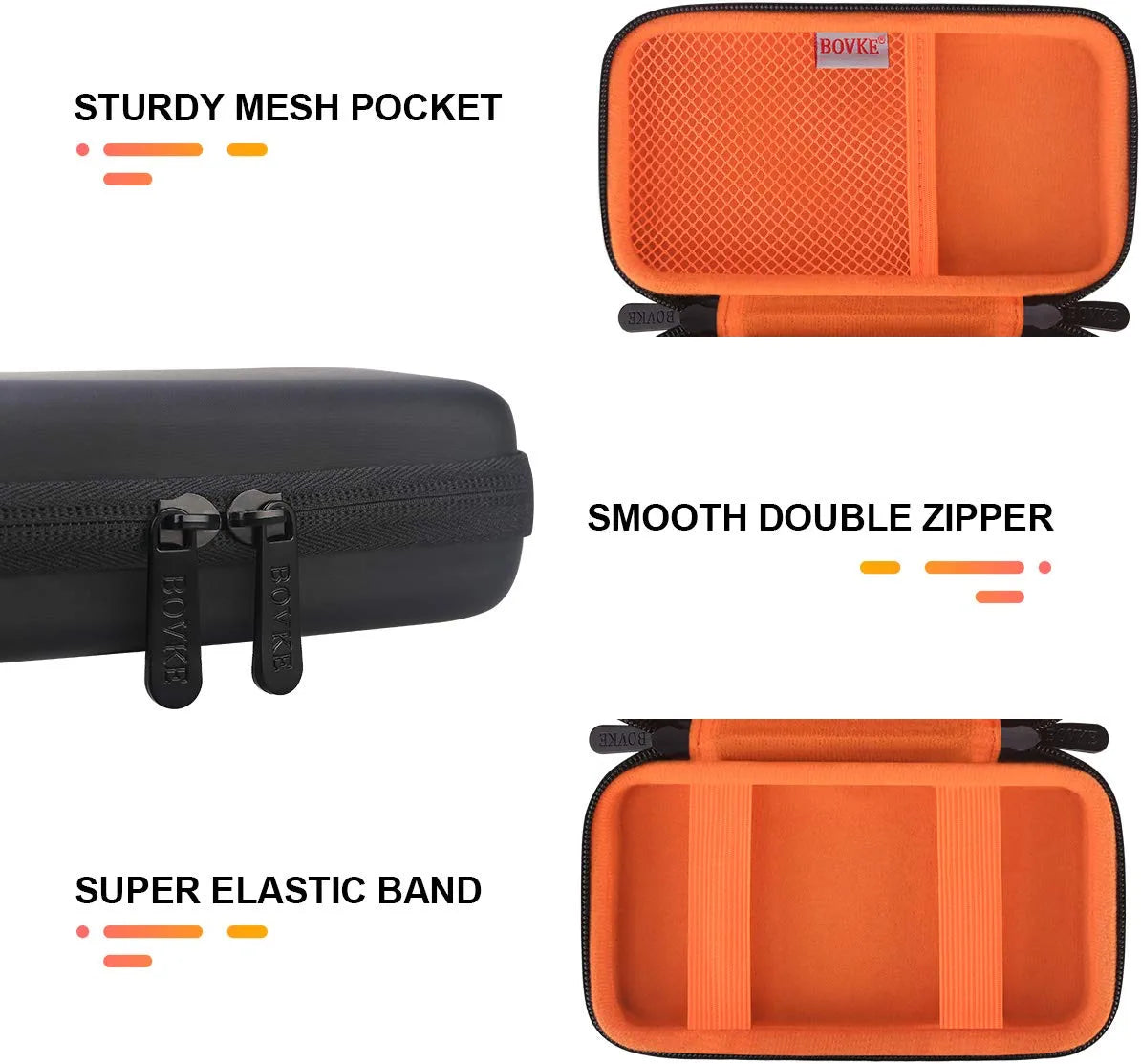 Waterproof Portable Electronic Organizer Bag Travel Accessories Universal  Cord Storage Case for Charging Cable, Cell Phone, Power Bank, Kid's Pens