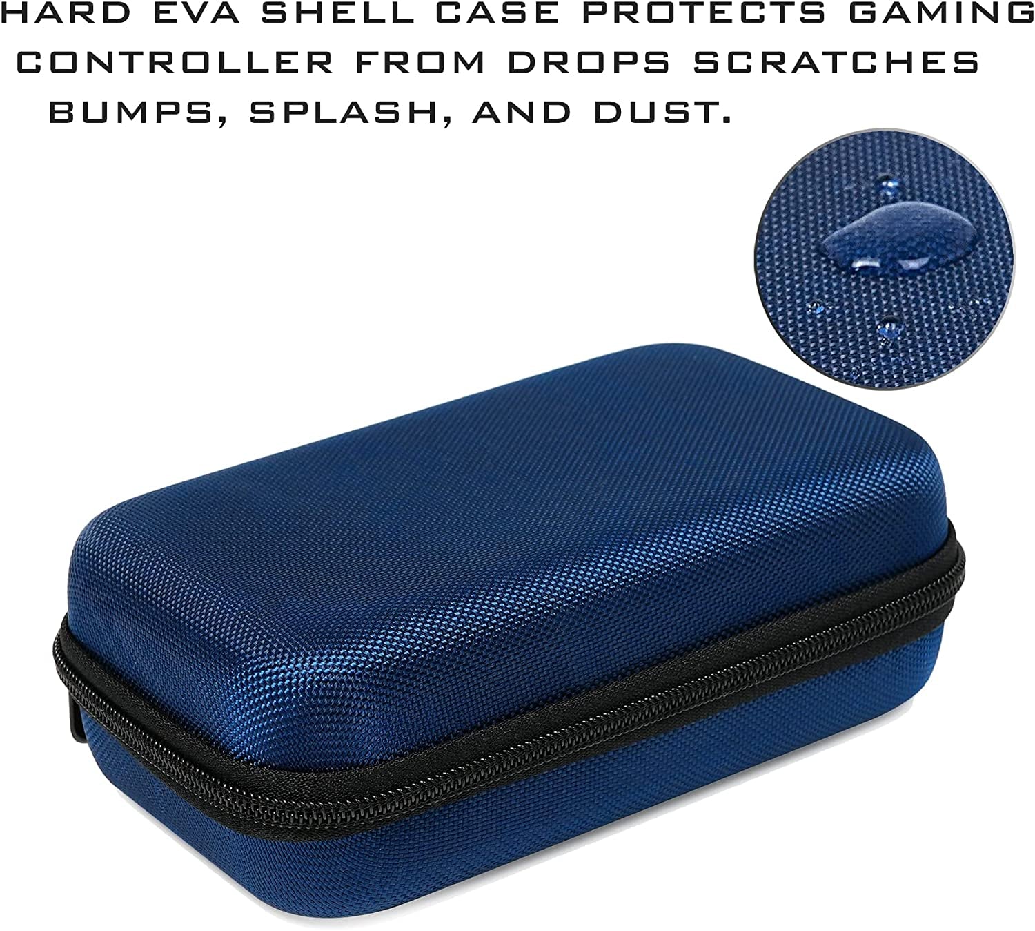 Carrying Case Compatible with Backbone One Midnight Blue Half-Hard Portable Travel Carry Case with Mesh Pocket Compatible with Backbone One