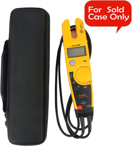 Hard Travel Case Replacement for Fluke T5-1000/T5-600/T6-1000/T6-600 Electrical Voltage Continuity Current Tester (Black)