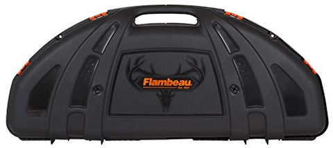 Flambeau Outdoors 6461SC Safe Shot Bow Case, Portable Bow Storage,Black