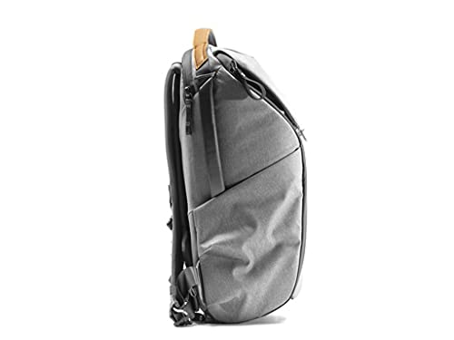 Peak Design Everyday Backpack V2 20L Ash, Camera Bag, Laptop Backpack with Tablet Sleeves (BEDB-20-AS-2)