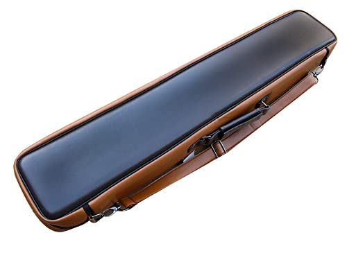 Gator Champion Instroke Cases with Soft Cue Leatherette Bag - 4x8 Pool Cue Case Hold 4 Butts 8 Shafts (D-0437)