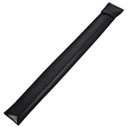 MIQ Black Color Pool Cue Case, Leatherette Cue Bag, Billiard Stick Storage Carrying Bag for 1/2 Snooker Billiard Stick Rod