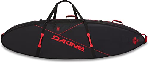 Dakine John John Florence Quad Surfboard Bag, Black/Red, 6'0"