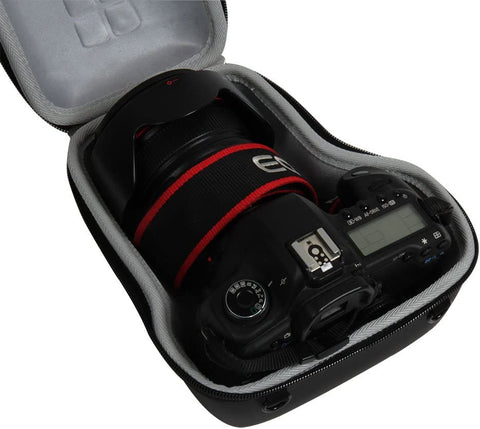 EVA Hard Storage Carrying Case for Canon EOS 7D 6D 5D Mark II III IV 5DS R EF 24-105Mm F/4 F4 L Is USM EF 24-70Mm F/2.8L II USM DSLR Lens Kit Cover Bag 