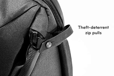 Peak Design Everyday Backpack V2 20L Black, Camera Bag, Laptop Backpack with Tablet Sleeves (BEDB-20-BK-2)