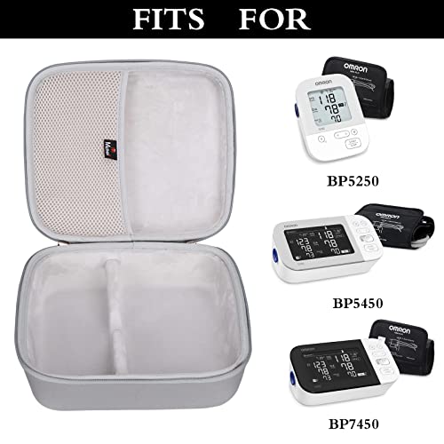 Hard Portable Case for OMRON 10 Series BP5350 BP5450 BP7450 Platinum Blood Pressure Monitor Premium Upper Arm Cuff Digital Bluetooth Blood Pressure Machine, Case Only