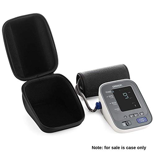 Hard Case Fits Omron 10 Series BP786, BP786N, BP785N, Wireless Upper Arm Blood Pressure Monitor with Cuff (Will Not Fit Advanced 10 Series)