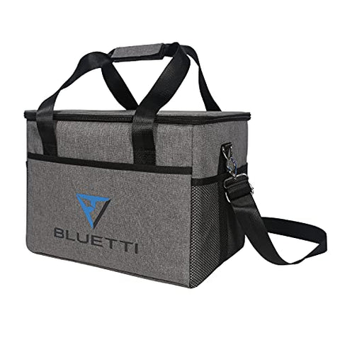 BLUETTI Carrying Case Bag for EB3A EB70 EB55 AC50S Portable Power Station - Grey