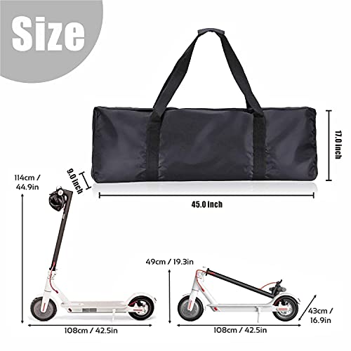 Yungeln Portable Waterproof Handbag Oxford Cloth Folding Storage Bag Carrying Bag compatible for Xiaomi 1S M365 Pro2 Electric Scooter 45x17x9inches Travel Carrying Bag