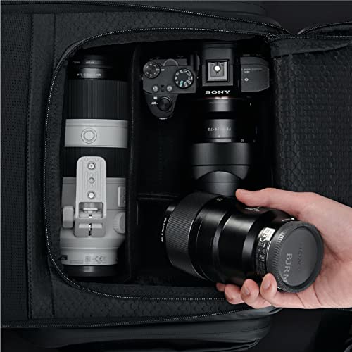VSGO Camera and Drone Backpack Waterproof, Photography Backpack Compatible for DJI AVATA/Mini 3 Pro/Mavic 3/Air 2/2S/Mini 2/ FPV,Sony,Canon,Nikon,DSLR/SLR,Camera And 15.6 Inch Laptops, Lens Tripod