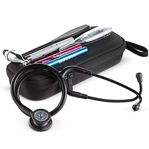 Case fits 3M Littmann Stethoscope & other Stethoscopes. Extra room for Nurse and Medical Equipment