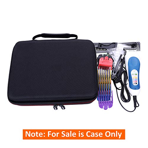 LTGEM EVA Hard Case for Wahl Clipper Color Pro Complete Haircutting Kit (Model 73900-1001M)