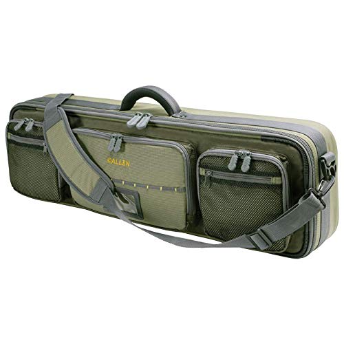 Allen Company Cottonwood Fly Fishing Rod & Gear Bag Case, Hold up to 4 Fishing Rods, Heavy-Duty Honeycomb Frame, Olive