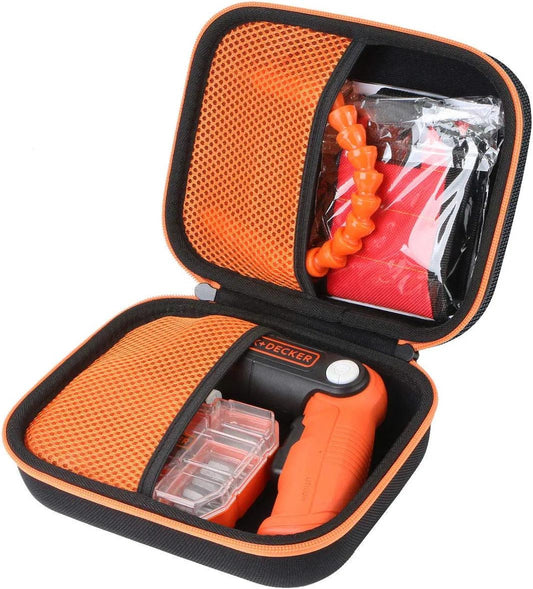  FBLFOBELI EVA Hard Carrying Case Compatible With BLACK+DECKER  20V MAX POWERECONNECT Cordless Drill/Driver + 30 pc. Kit LD120VA/LDX120C，Tool  Storage Organizer Bag With Handle (Case Only) : Tools & Home Improvement