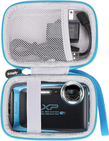 Hard Travel Storage Carrying Case, for Fujifilm Finepix XP140 / XP130 Waterproof Digital Camera