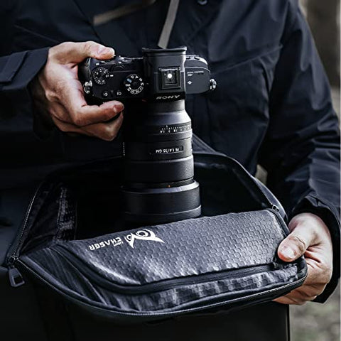 VSGO Camera and Drone Backpack Waterproof, Photography Backpack Compatible for DJI AVATA/Mini 3 Pro/Mavic 3/Air 2/2S/Mini 2/ FPV,Sony,Canon,Nikon,DSLR/SLR,Camera And 15.6 Inch Laptops, Lens Tripod