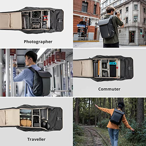 PGYTECH OneGo Air 25L Camera and Drone Backpack for DJI AVATA/Mini 3 Pro/Mavic 3, Sony, Canon, Nikon, DSLR/SLR Mirrorless, Camera Tripod Photographer Bag Gift