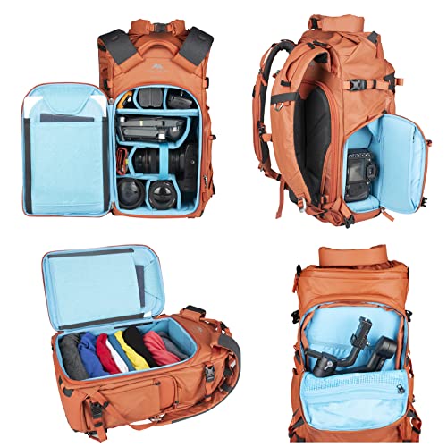 Summit Creative Tenzing 30 Liter Water Resistant Camera Backpack 16 in –  Comocase