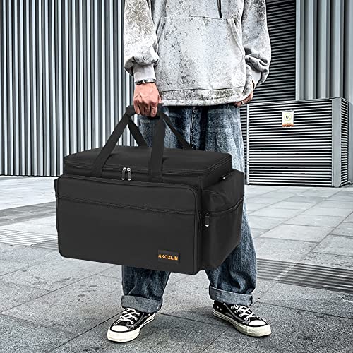 Large Travel DJ Cable File Bag with Inner Detachable Divider and
