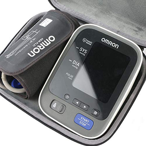 Hard Travel case Replacement for Omron 10 Series BP785N / BP786 / BP786N Upper Arm Blood Pressure Monitor Cuff